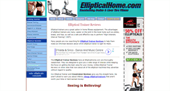 Desktop Screenshot of ellipticalhome.com